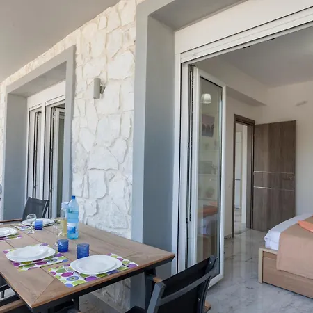 Valeri luxury stone deluxe apartment Chaniotis Extérieur photo